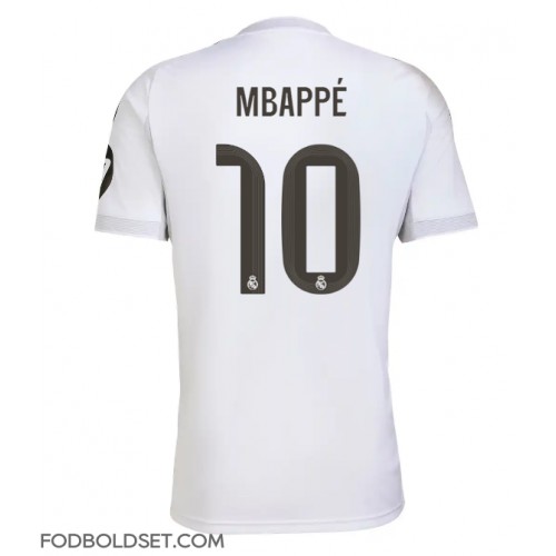 Real Madrid Kylian Mbappe #10 Hjemmebanetrøje 2025-26 Kortærmet